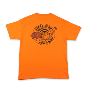 Carve Wicked: Happy Hour Shirt - Orange